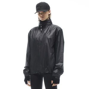 Reebok VB Windjacke Damen - Schwarz - DE 584-TXR